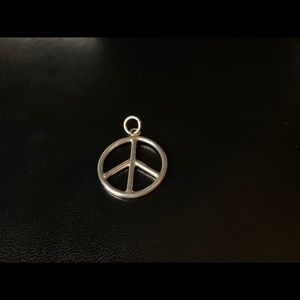 SILVER PEACE CHARM